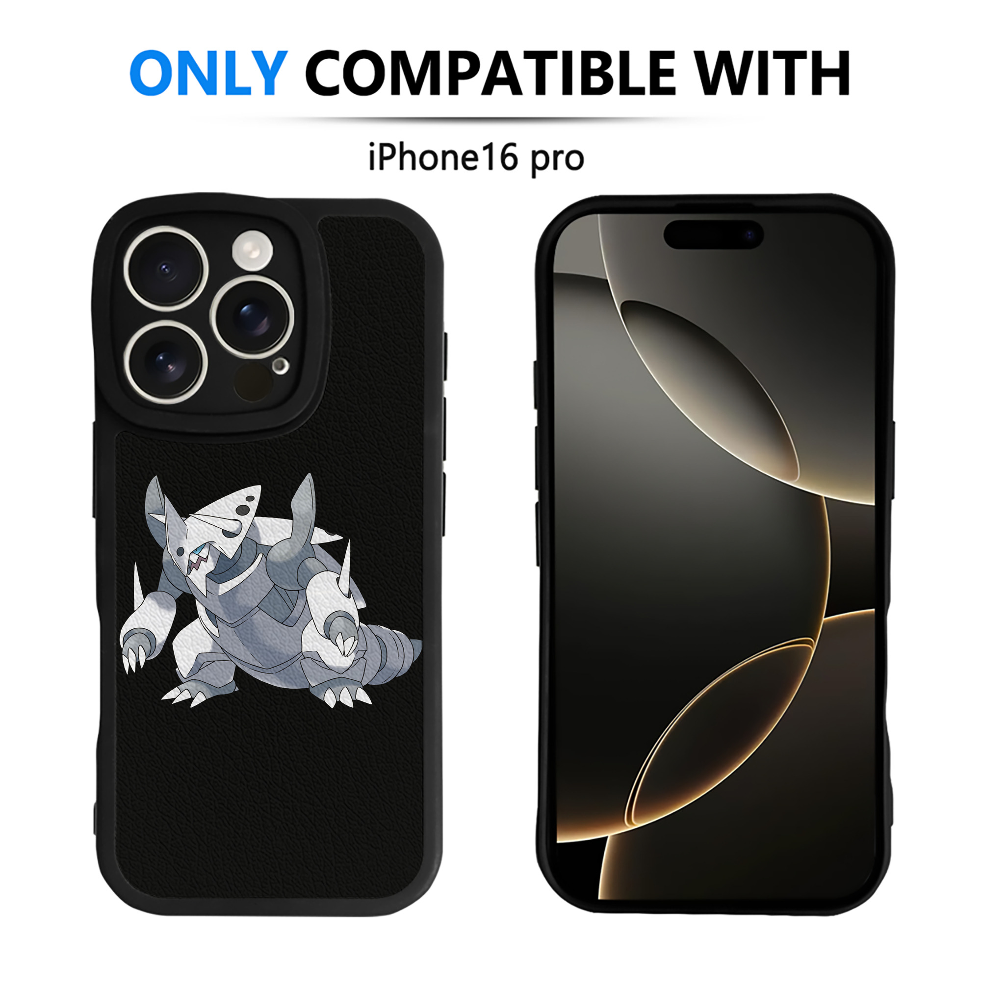（画像用） ポケットモンスター Pokémon 【iPhone 16シリーズ対応】シリコンスマホケース（レザー調） 材質：シリコン